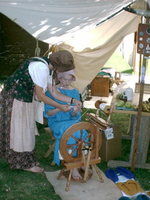 Spinning Wheel Lesson